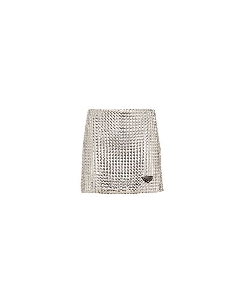 prada rhinestone skirt dupe|what looks like a prada.